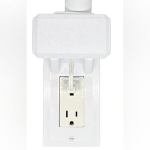 Sonicare Electric Toothbrush Charger Holder ~ Wall Mount  Single White PS1-G-SSV